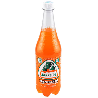 Jarritos Mandarina Soda 750ml – Authentic Mexican - Dulceria Mexicana "El Toto"