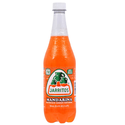 Jarritos Mandarina Soda 750ml – Authentic Mexican - Dulceria Mexicana "El Toto"