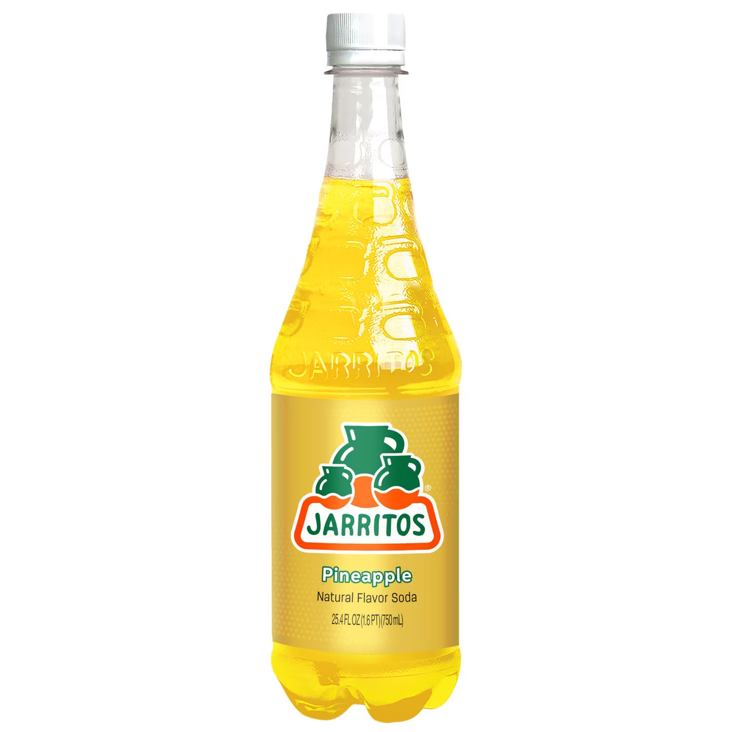 Jarritos Pineapple Soda 750ml – Authentic Mexican Pineapple Flavor - Dulceria Mexicana "El Toto"