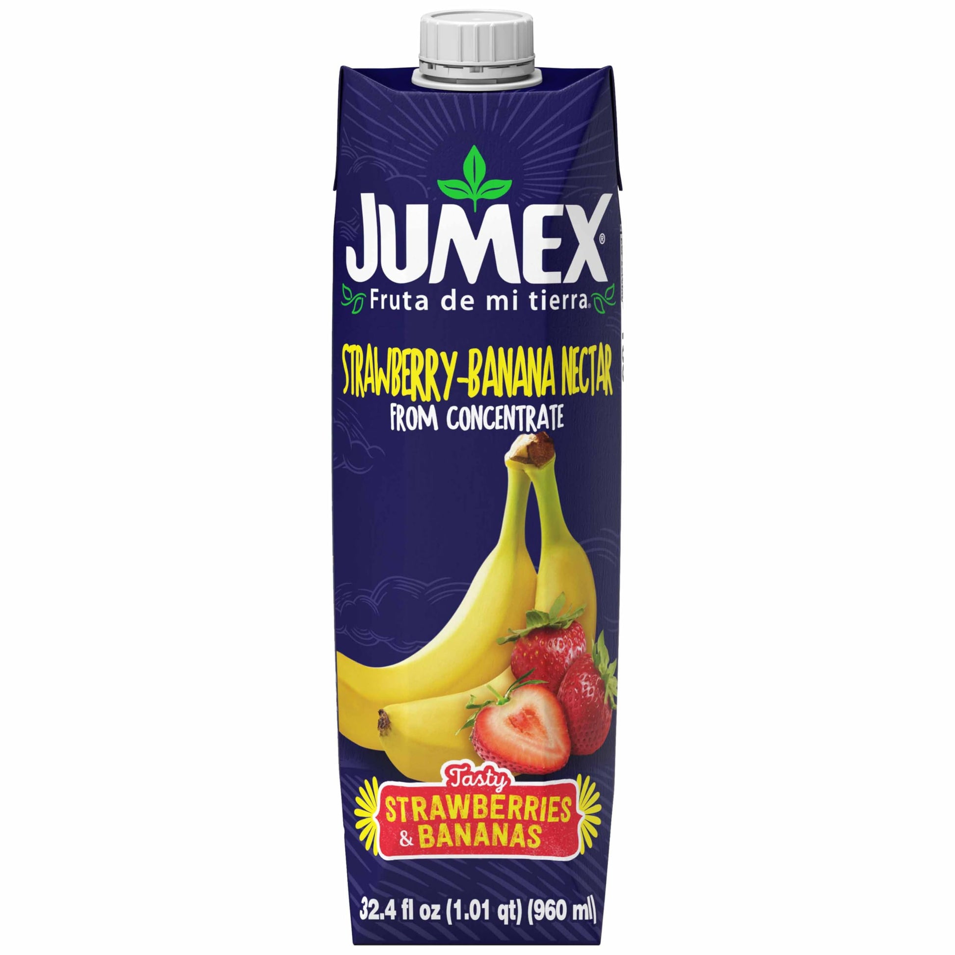 Jumex Strawberry-Banana Nectar Juice 32oz – Authentic Mexican Fruit Drink - Dulceria Mexicana "El Toto"