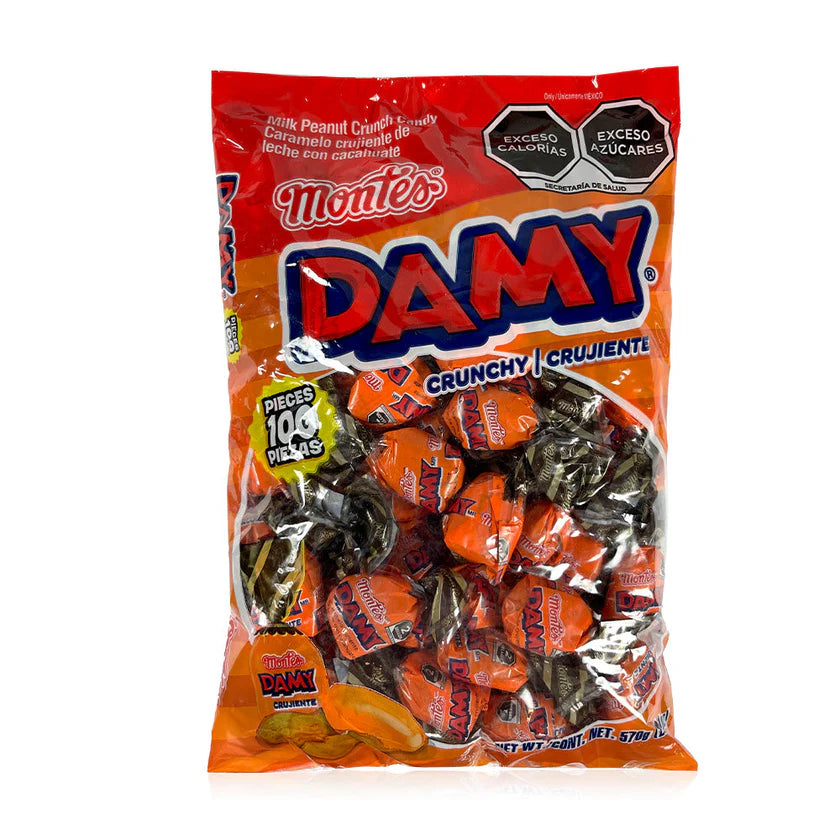Montes Damy 100ct – Authentic Mexican Caramel Candy - Dulceria Mexicana "El Toto"