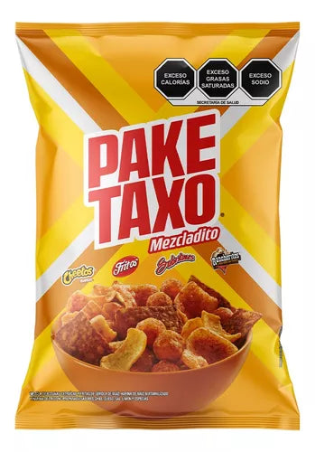 Paketaxo Mix Amarillo 170gr Chips Mexican Snack POS - Dulceria Mexicana "El Toto"