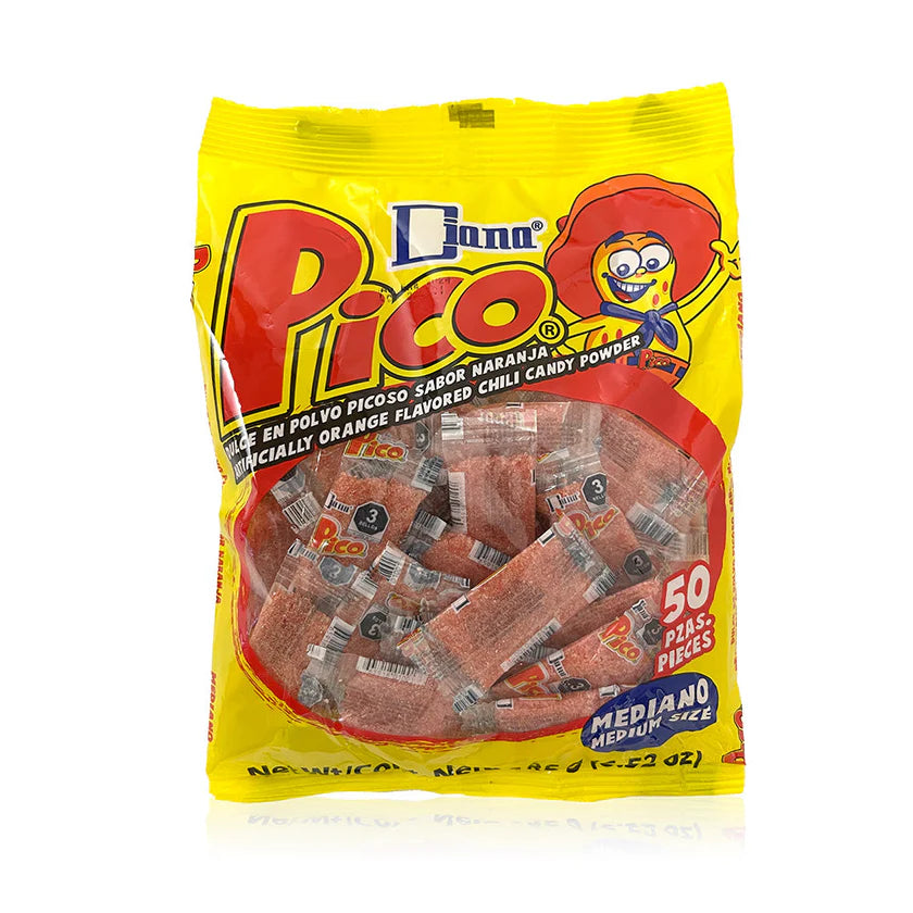 Diana Pico 50ct – Authentic Mexican Chili Powder Candy - Dulceria Mexicana "El Toto"