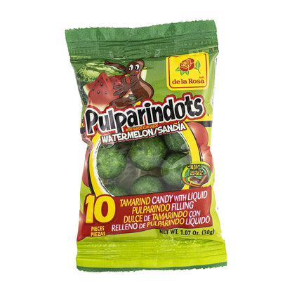 Pulparindots Watermelon / Sandia 12ct Mexican Candy POS - Dulceria Mexicana "El Toto"