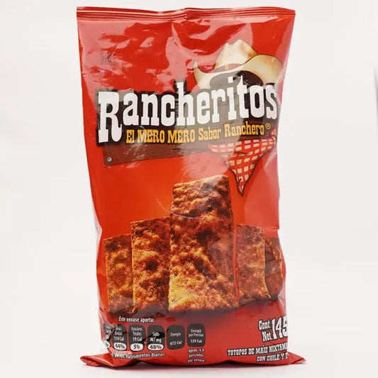 Rancheritos Chips 145gr Mexican Snack POS - Dulceria Mexicana "El Toto"