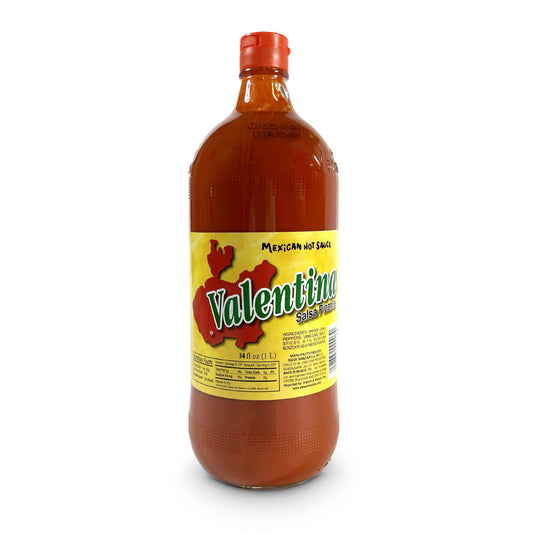 Valentina Salsa Picante 34oz – Mexican Hot Sauce - Dulceria Mexicana "El Toto"